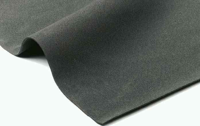 RS PRO Black Neoprene Sponge Rubber Sheet, 1 m x 2m x 20 mm, 85 °C