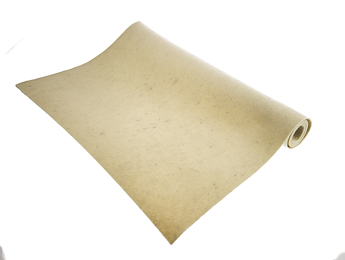 RS PRO Viscose, Wool Felt Sheet, 1 m x 500mm x 3 mm
