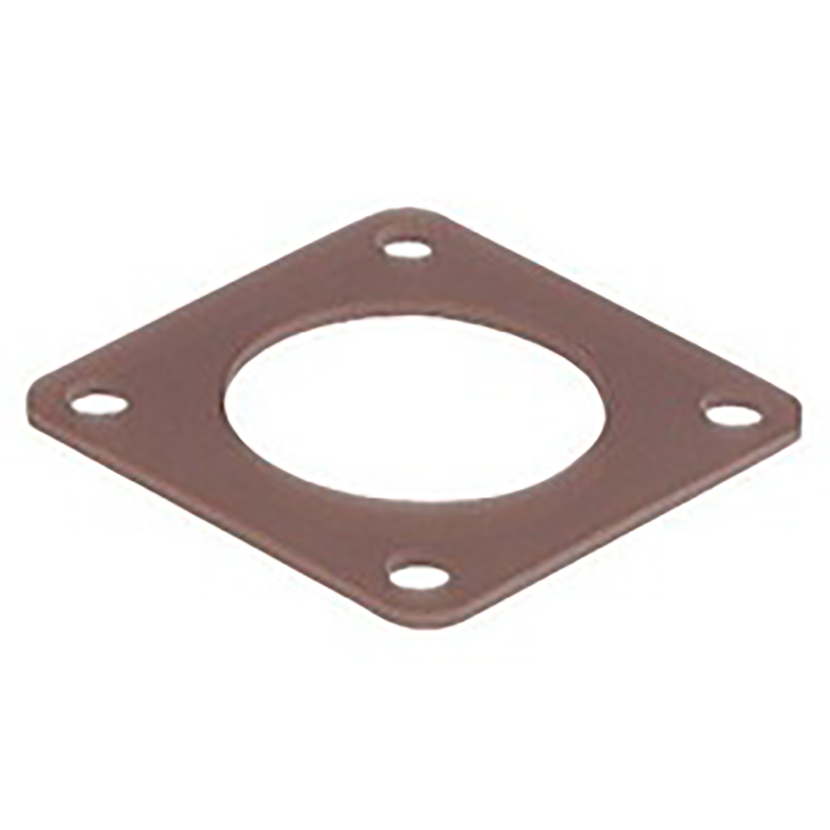 Hirschmann Male Brown Flat Gasket for use with VG 95342 Connectors, MIL Universal Connectors, MIL-C-5015 Connectors, DIN