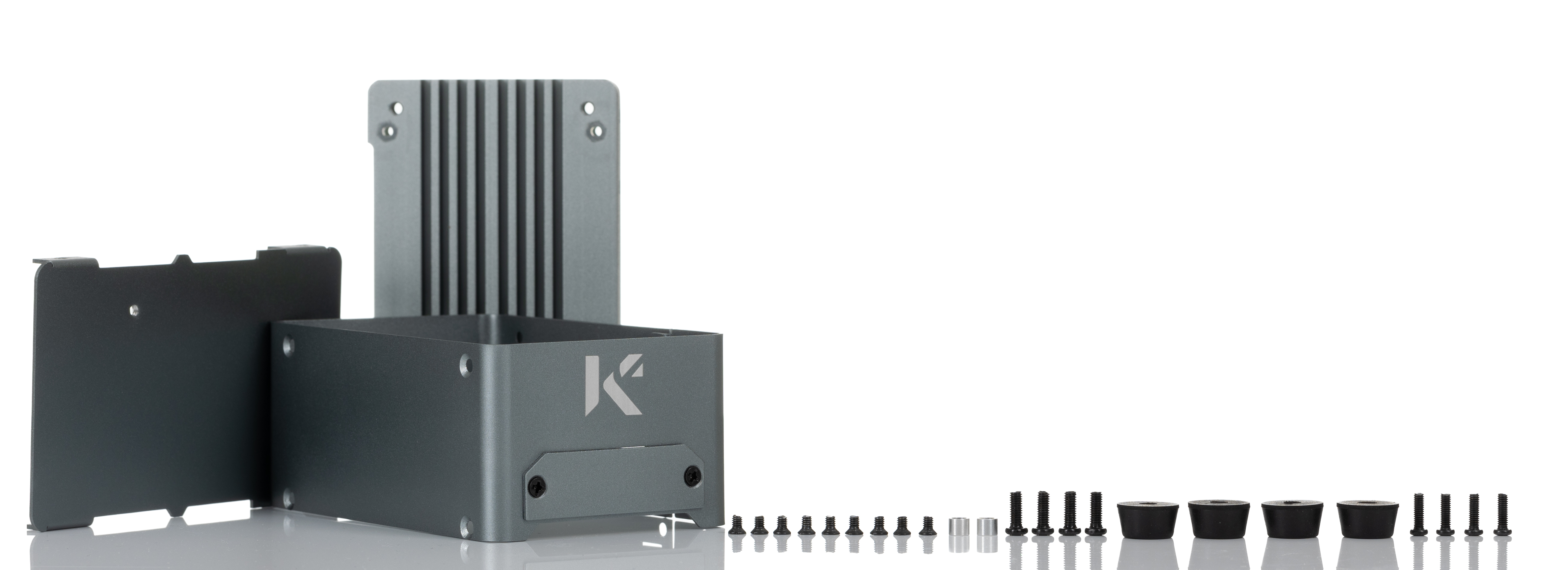 KKSB Aluminium ROCK SBC Case for use with ROCK 4 SE Single Board Computer