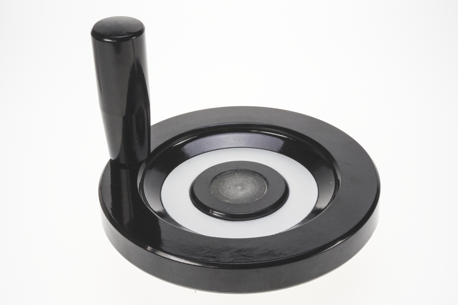 Elesa Black Duroplast Hand Wheel, 150 mm diameter