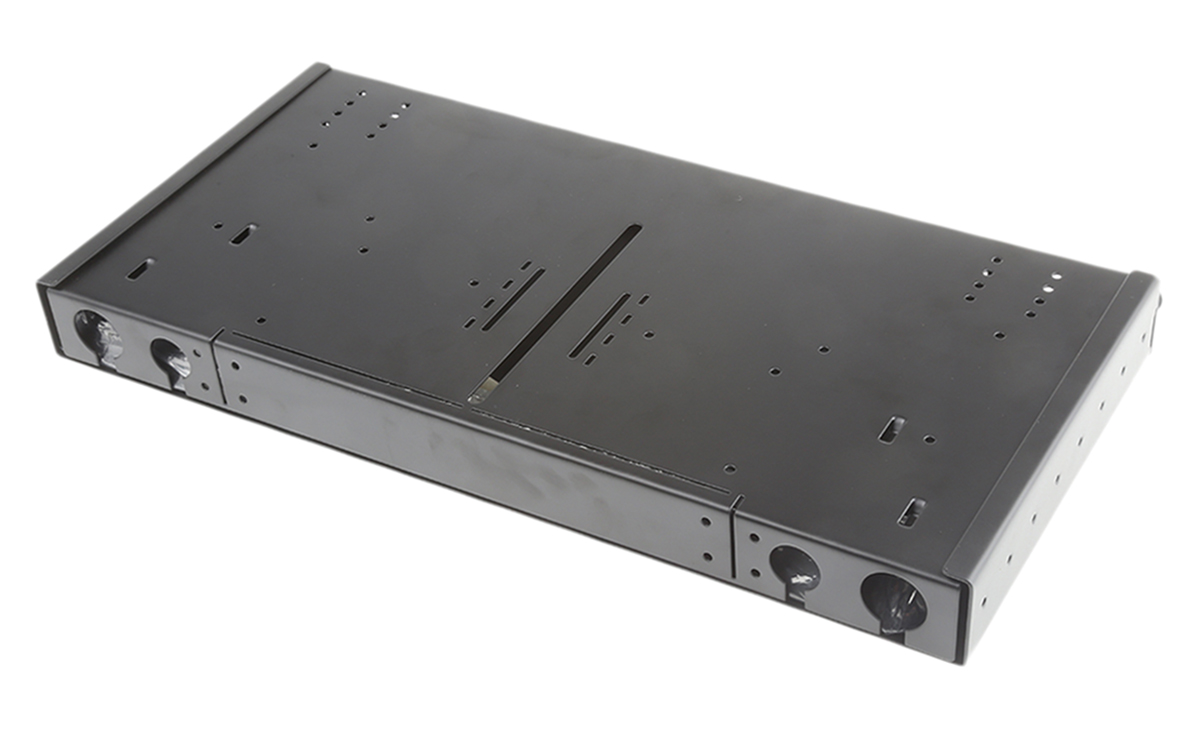738-8552 RS PRO 24 Port SC, Simplex Fibre Optic Patch Panel With 24 Ports Populated 31 mm