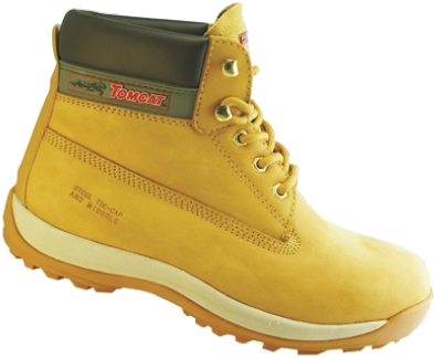 Rockfall Honey Steel Toe Capped Men's Ankle Safety Boots 6, EU 39 EN ISO 20345:2011 S3 SRC