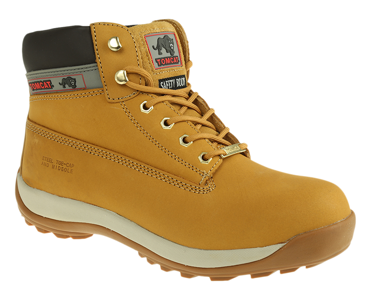 Rockfall TC35 Honey Steel Toe Capped Men's Ankle Safety Boots 9, EU 43 EN ISO 20345:2011