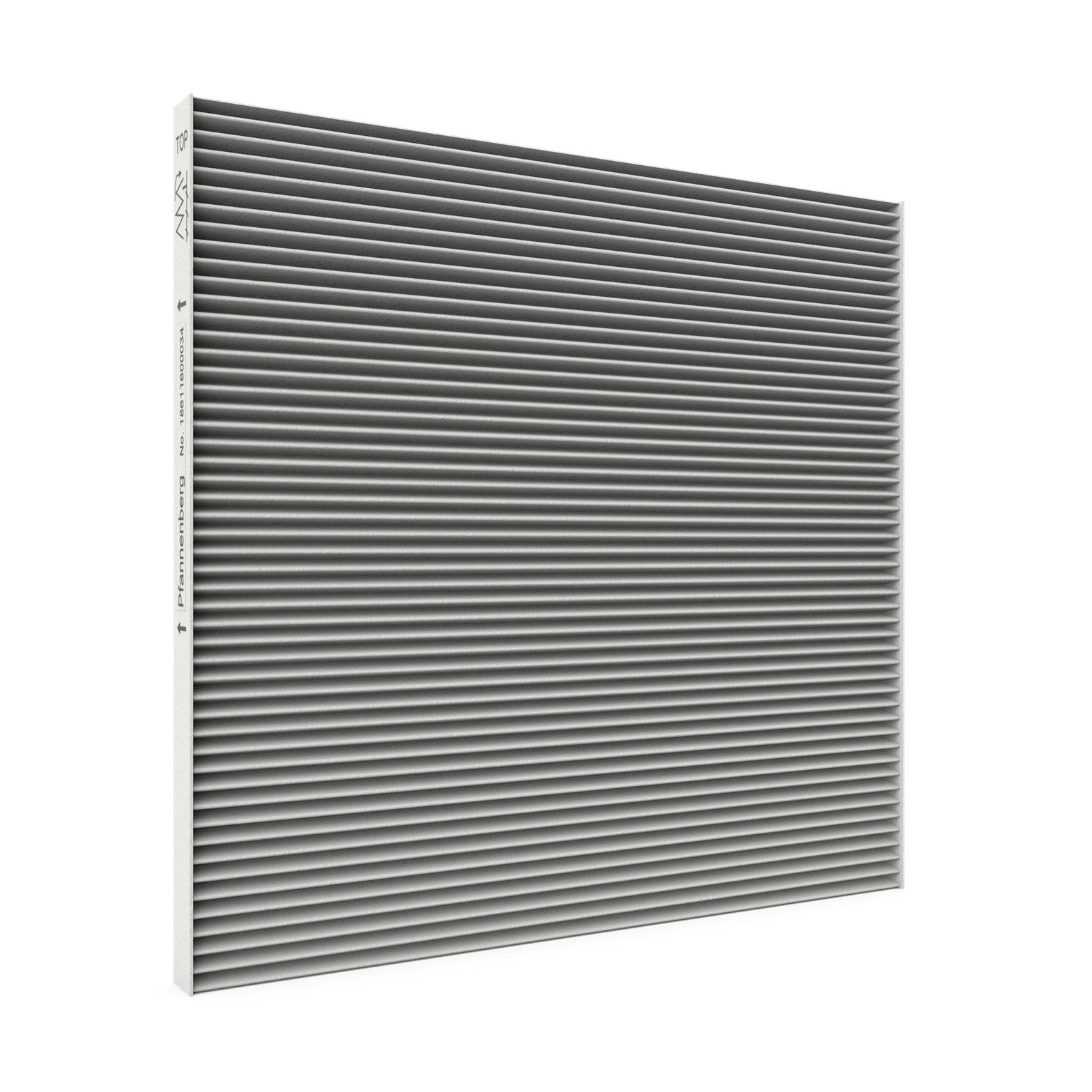 Pfannenberg 18611600037 Series Fan Filter for 279 x 264mm Fans, 279 x 264 x 85mm