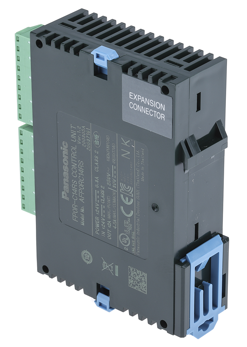 afp0rc14rs Panasonic AFPOR Series Series PLC CPU for Use with FP0R Series, Relay Output, 8-Input, Sink, Source Input