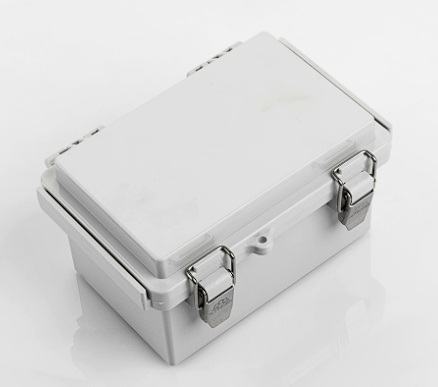 E-Pro IP67 Hinged Plastic Enclosure Outdoor ABS Cabinet with TPE Seal