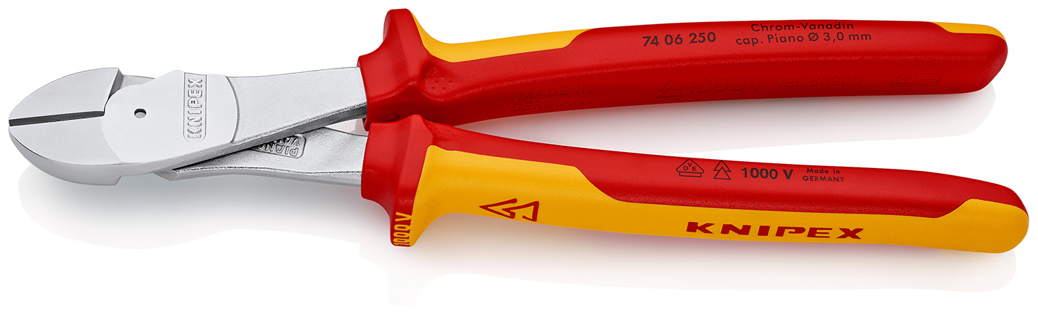 Knipex Knipex VDE/1000V Approved With Bevel Side cutter