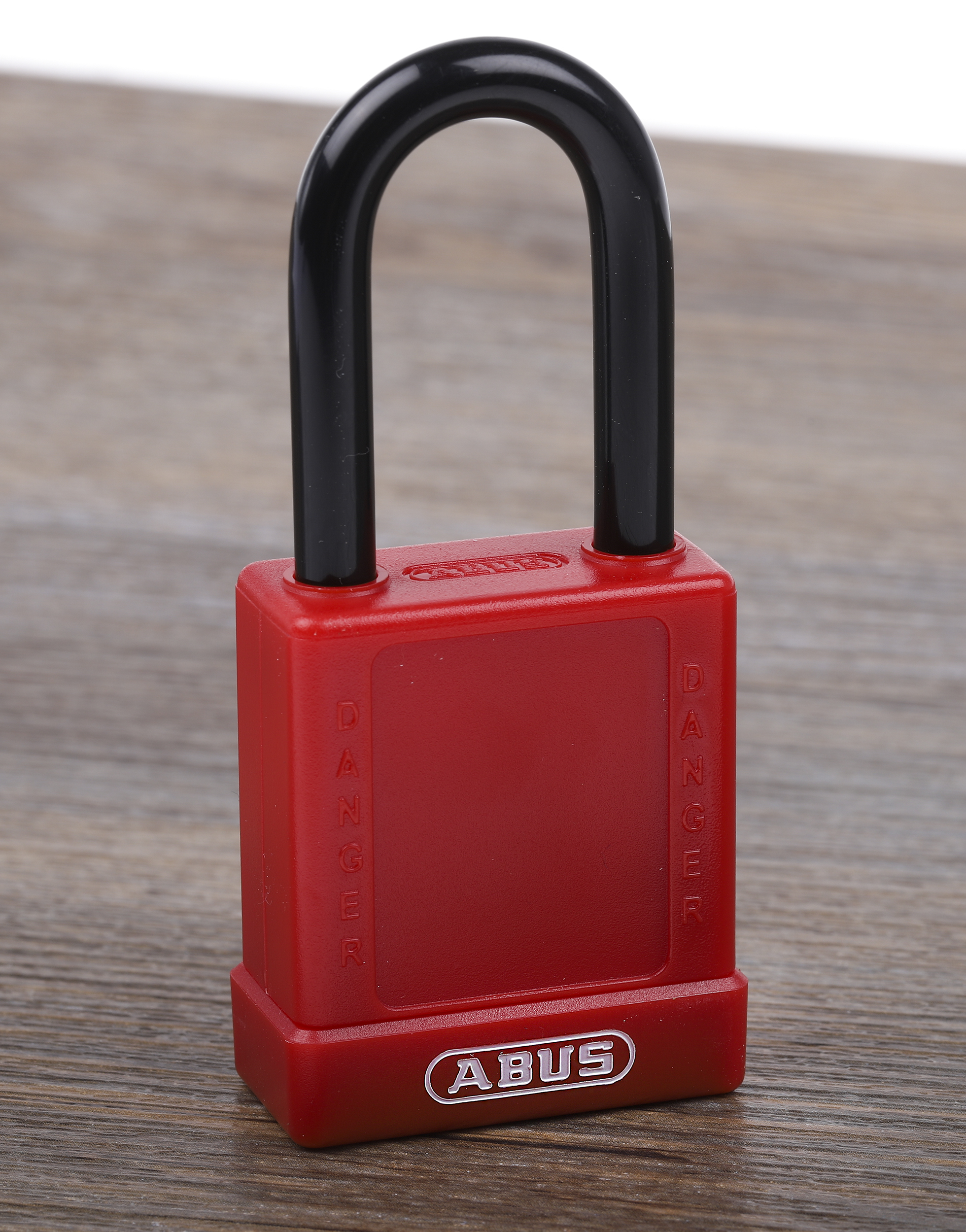 7440-red-kd ABUS Keyed Steel, Aluminium Safety Padlock Weatherproof, 6.5 mm Shackle, 38 mm Body