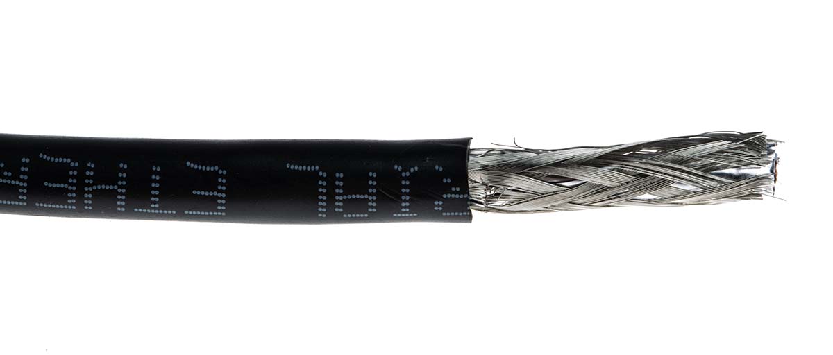 74002e00305 Belden 74002E, 305 m Cat5e Ethernet Cable, Black Polyvinyl Chloride Sheath Screened, Shielded
