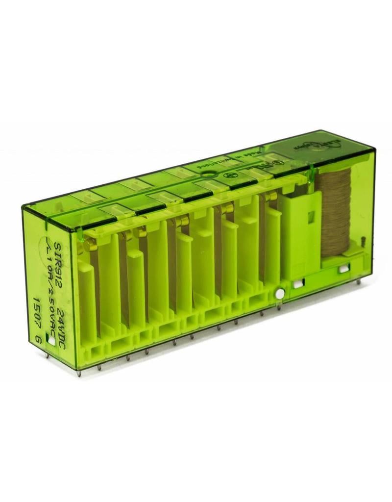 Elesta PCB Mount Force Guided Relay, 12V dc Coil Voltage, 9NO/1NC