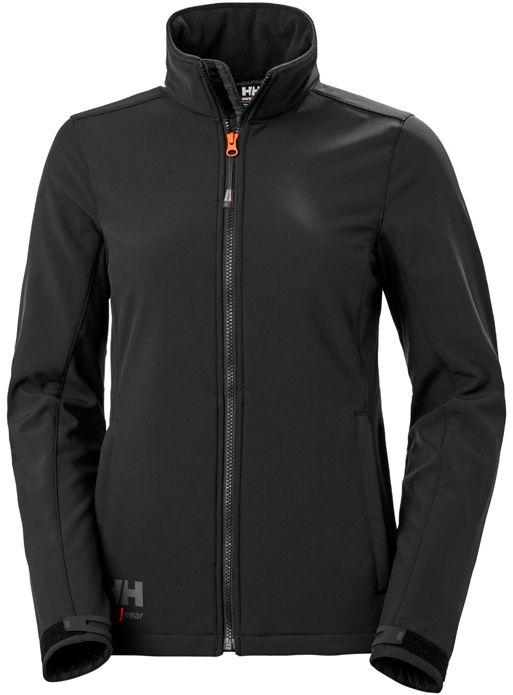 Helly Hansen LUNA Black, Breathable, Waterproof Softshell Jacket Zipper, 2XL 1 EA