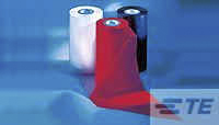 TE Connectivity 742412-000 Black Label Printer Ribbon, 110 mm Width
