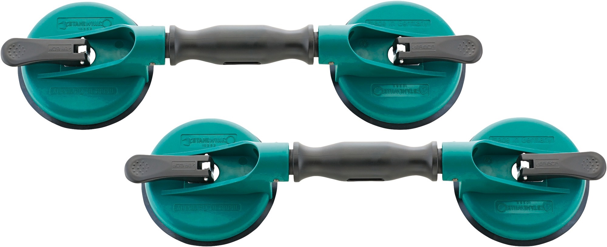 STAHLWILLE 2 cup Suction Lifter, 60 kg