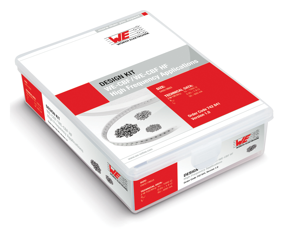 Wurth Elektronik EMI Filter Kit WE-CBF Series