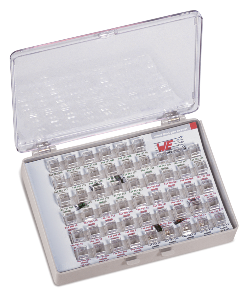 Wurth Elektronik WE-MI SMD Multilayer Inductor Inductor Kit, 1140 pieces