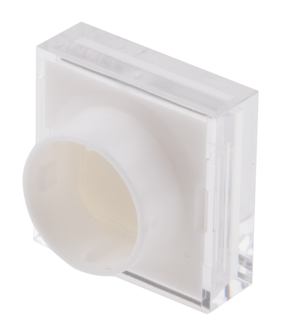745-2540 RS PRO White Square Push Button Lens for Use with ADA16 Series