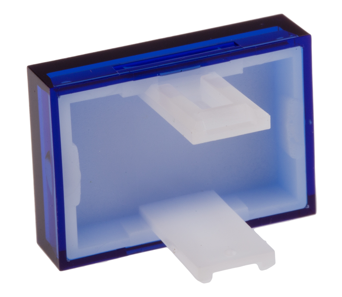 745-2578 RS PRO Blue Rectangular Push Button Lens for Use with SD16 Series