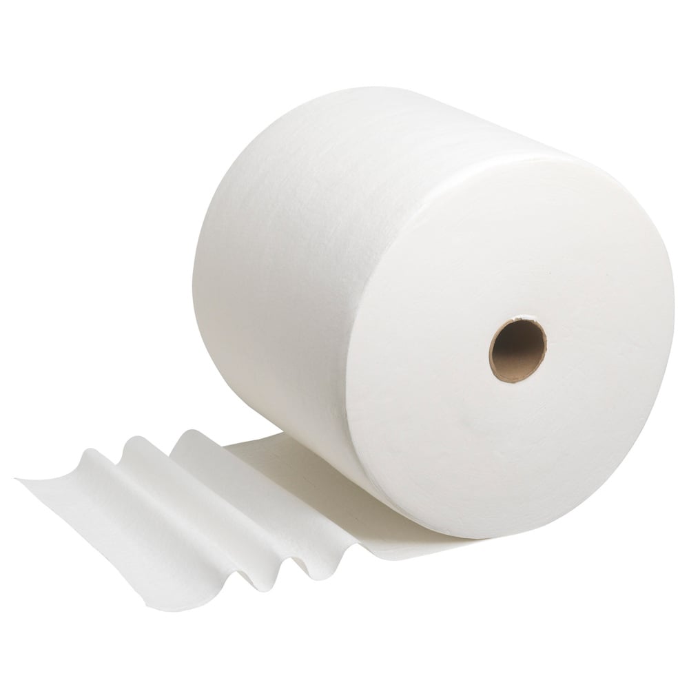 7452 WYPALL WypAll Roll Paper Hand Towels, 1 Ply, 750 Sheets