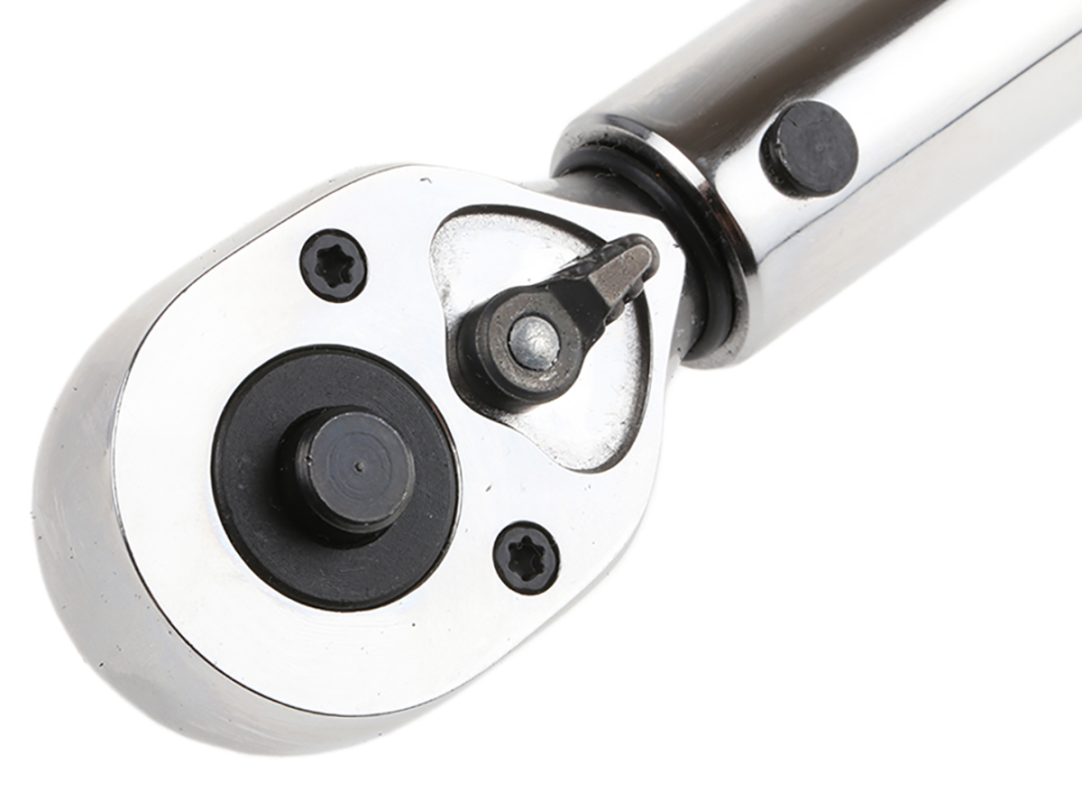 7455-100 Bahco Click Torque Wrench, 20 To 100 Nm, 9.53 mm Drive, Square Drive, 406mm Overall, RSCAL