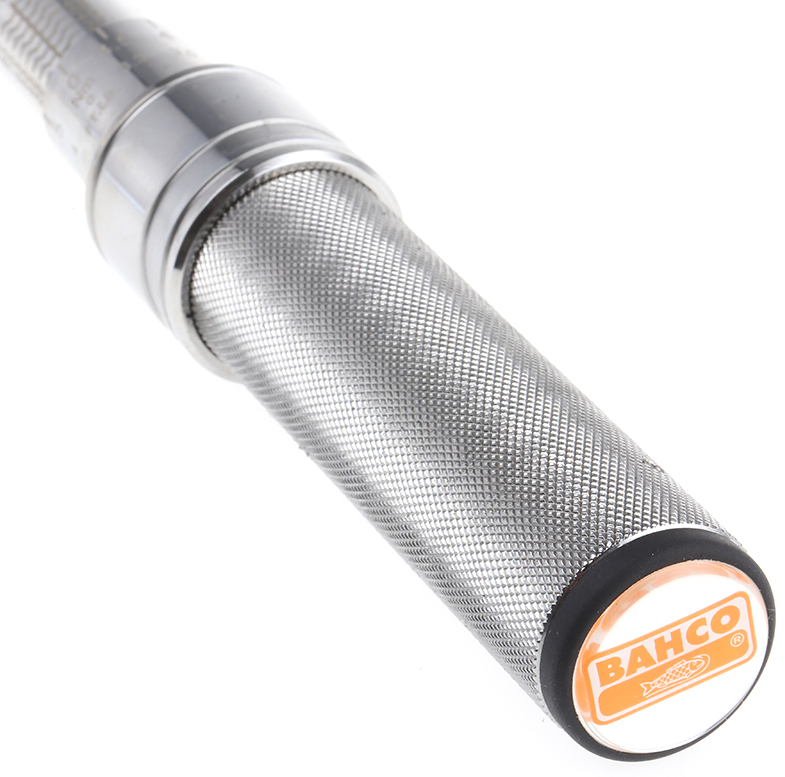 7455-100 Bahco Click Torque Wrench, 20 To 100 Nm, 9.53 mm Drive, Square Drive, 406mm Overall, RSCAL