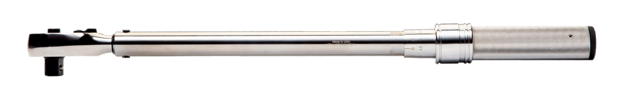 Bahco Click Torque Wrench, 60 To 340 Nm, 1/2 in Drive, Square Drive, 620mm Overall, RSCAL