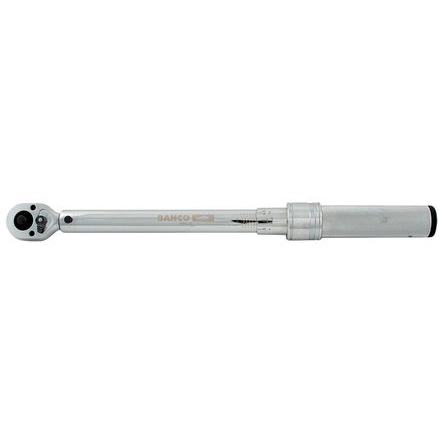 Bahco Click Torque Wrench, 100 to 500 Nm, 19.05 mm Drive, Square Drive, 870mm Overall, RSCAL