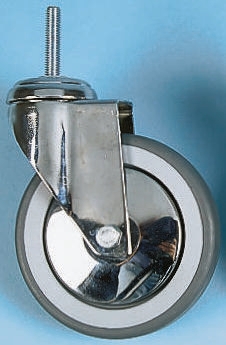 Tente Swivel Castor, 100 kg Capacity, 125 mm Wheel, Rubber