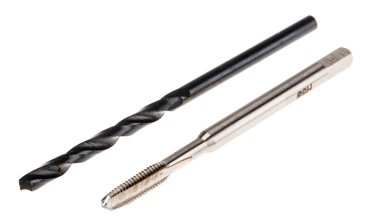 RS PRO Tap & Drill Set, M3 Thread, Metric Coarse Standard, Hand Tap