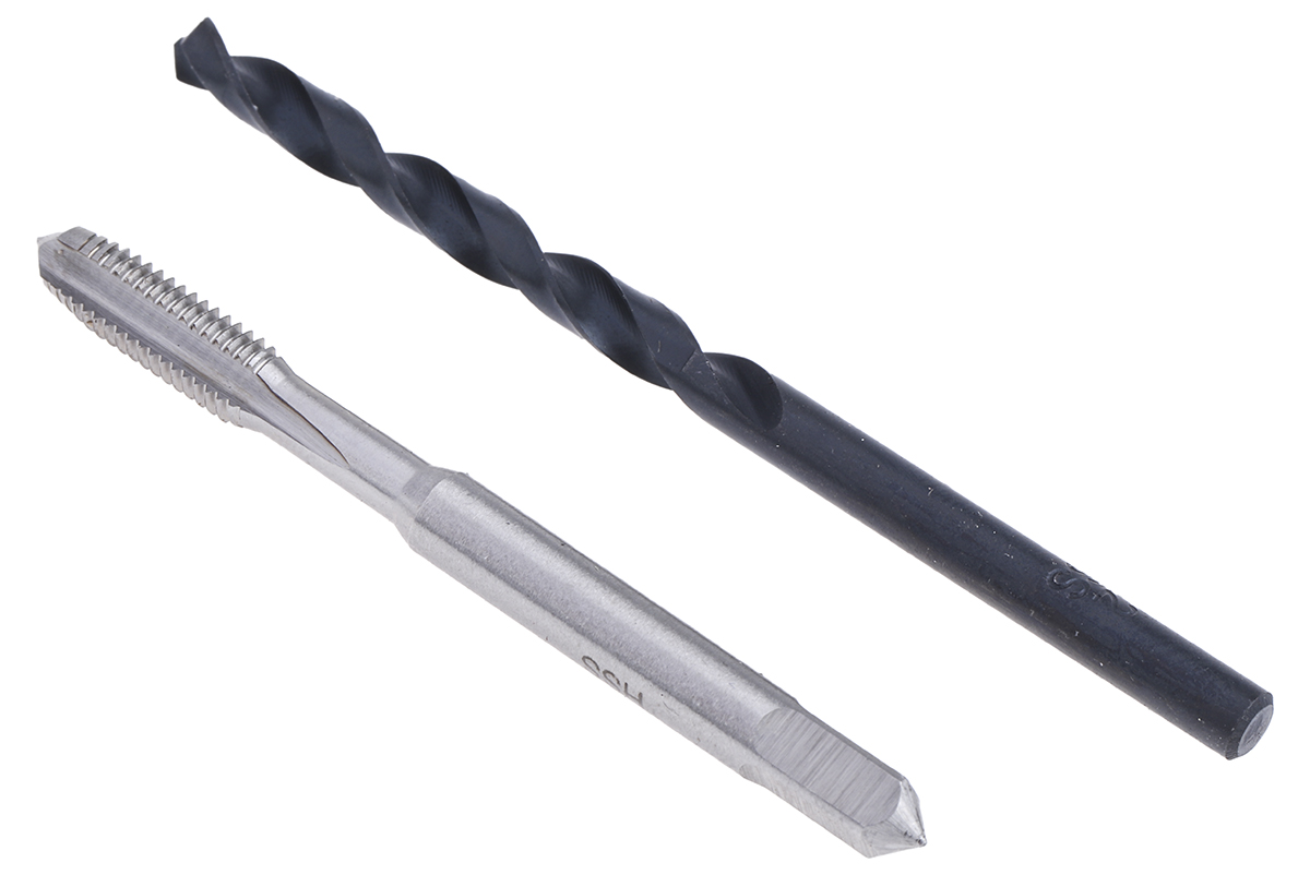 749-5691 RS PRO Tap & Drill Set, M5 Thread, Metric Coarse Standard, Hand Tap
