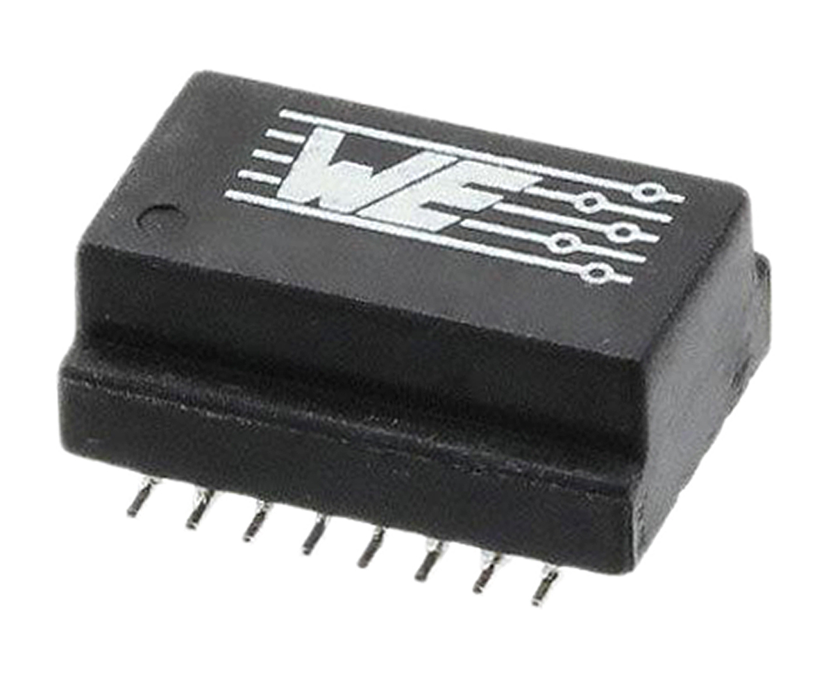 Wurth Elektronik Surface Mount LAN Ethernet Transformer, 85 °C 12.7 mm, -40 °C 9.27mm
