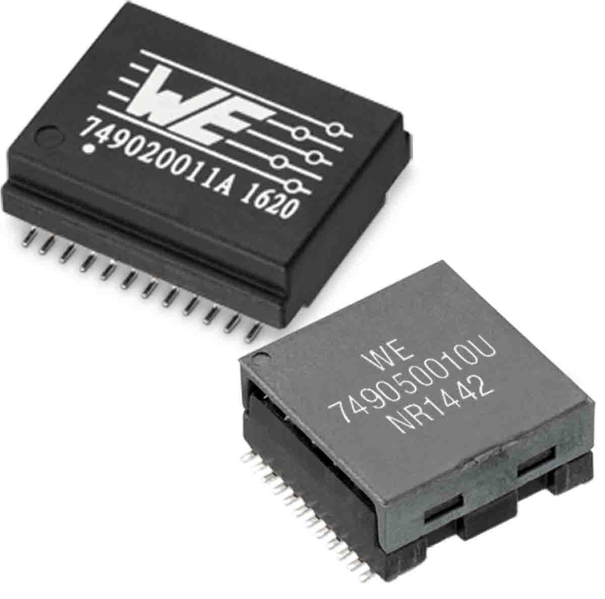 Wurth Elektronik Surface LAN Ethernet Transformer, 85 °C, -40 °C 7.5 mm