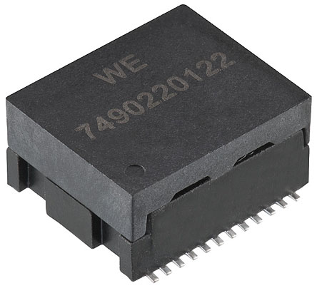 Wurth Elektronik Surface LAN Ethernet Transformer, 85 °C 18.29 mm, -40 °C 14.7mm 8.8 mm