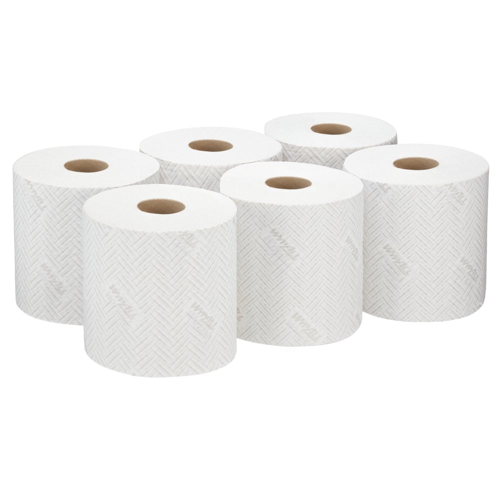 7490 Hostess WypAll Roll Paper Towel, 185 x 380 mm, 1 Ply, 630 Sheets