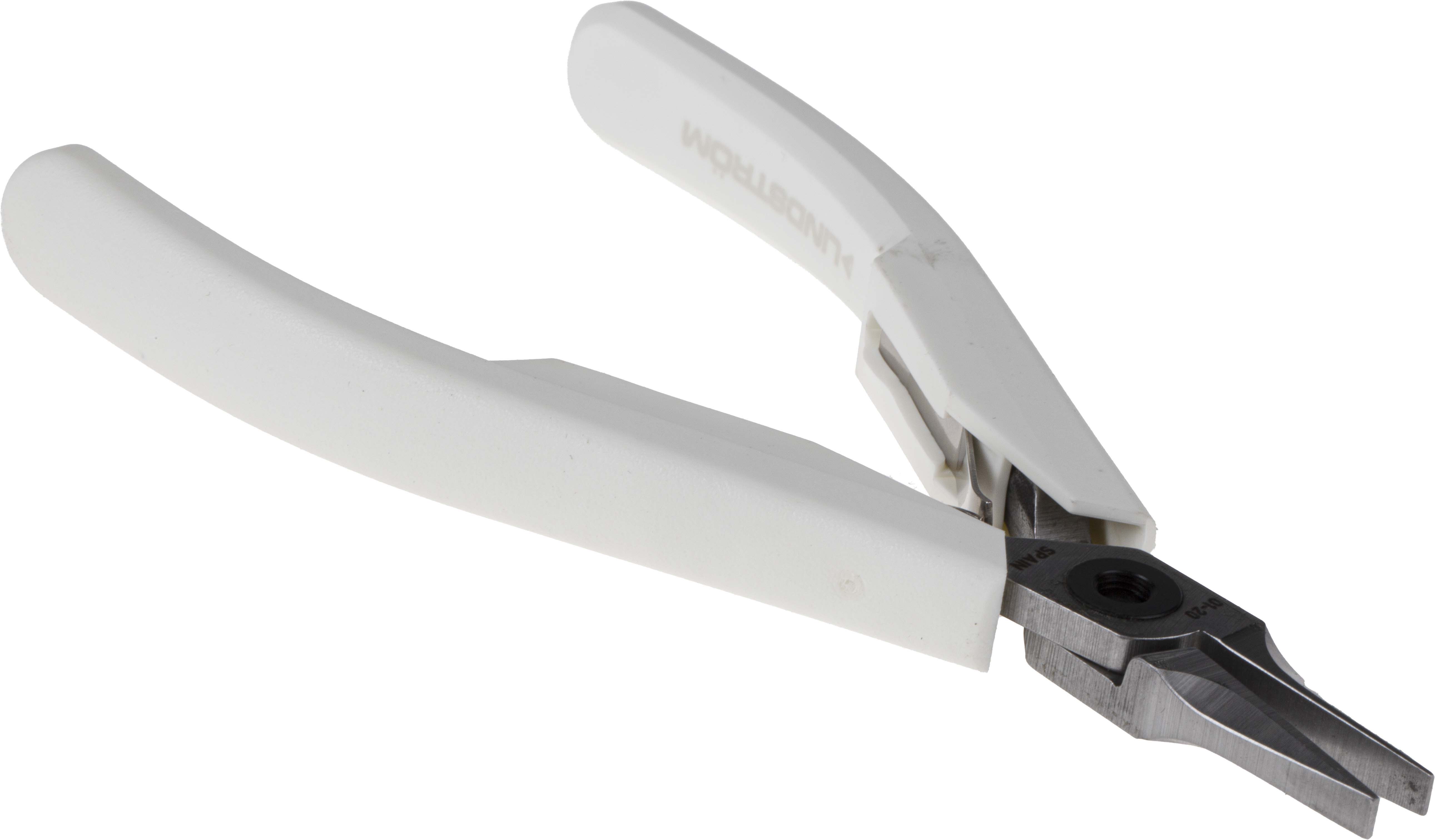 Lindstrom 7490 Flat Nose Plier, 120mm Overall, 20mm Jaw