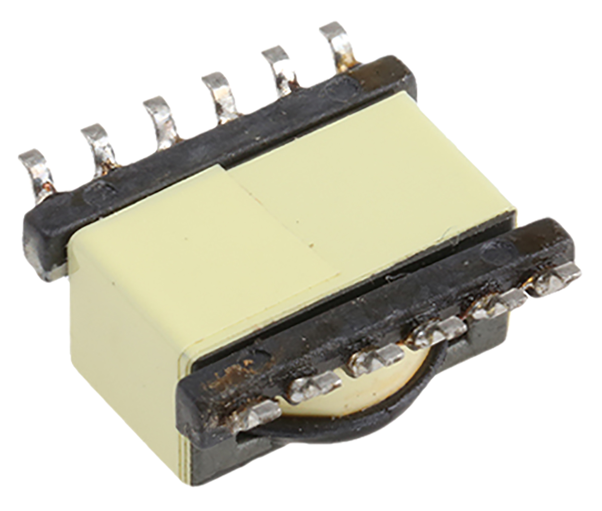 749196131 Wurth Elektronik Pulse Transformer 1:1:1:1:1:1 Turns Ratio, 10.9 μH Prim. Inductance, 0.73Ω Prim. Resistance