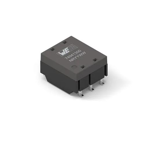 Wurth Elektronik Surface Telecom Transformer 1:1 Turns Ratio, 450 μH Prim. Inductance, 450mΩ Prim. Resistance