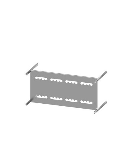 Siemens Grey 4 Gang Mounting Plate Sheet Steel Mounting Plate