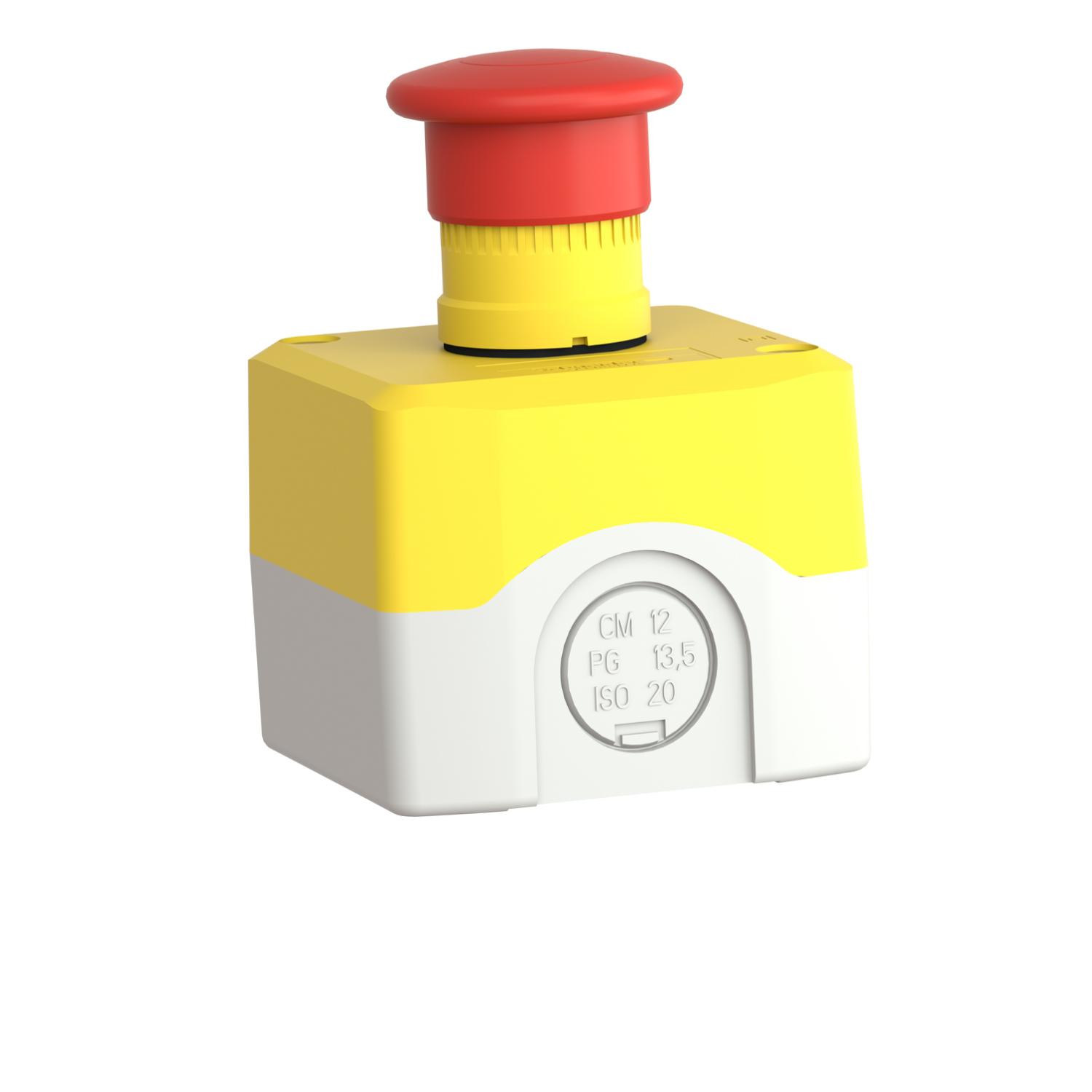 xalk198 Schneider Electric Harmony Series Pull Release Emergency Stop Push Button, Surface Mount, 1 NC, IP66, IP69K, IP67, IP69