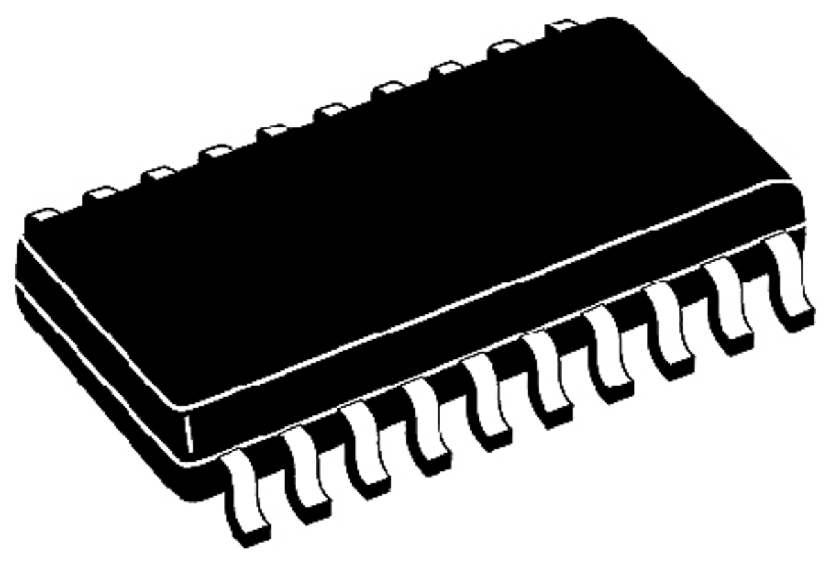 Nexperia 74HC541D,653 8-Channel Buffer & Line Driver, 3 State, Non-Inverting, 20-Pin SO-16