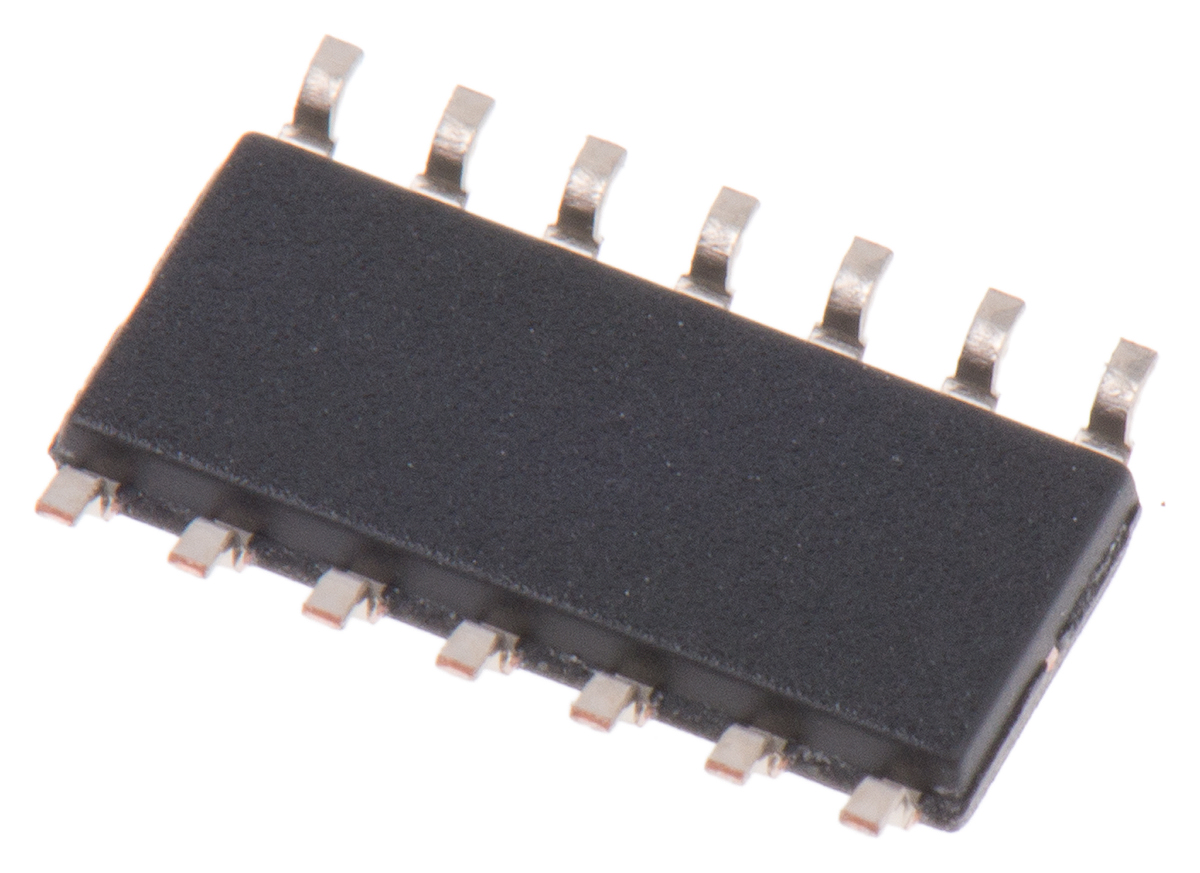 74hct00d652 Nexperia 74HCT00D,652, 4 2-Input NAND Logic Gate, 14-Pin SOIC