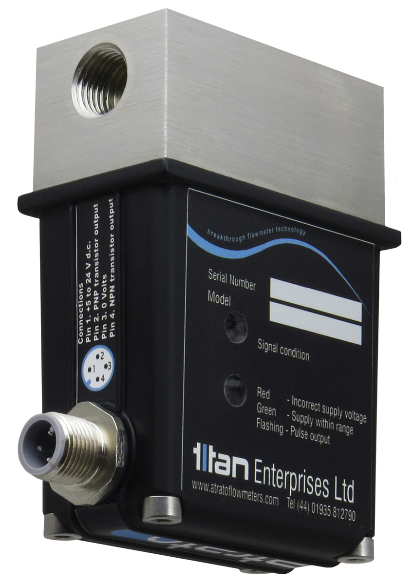 Atrato Atrato Series Flow Meter 0.03L/min to 5L/min, 1/4 in, BSP, NPT