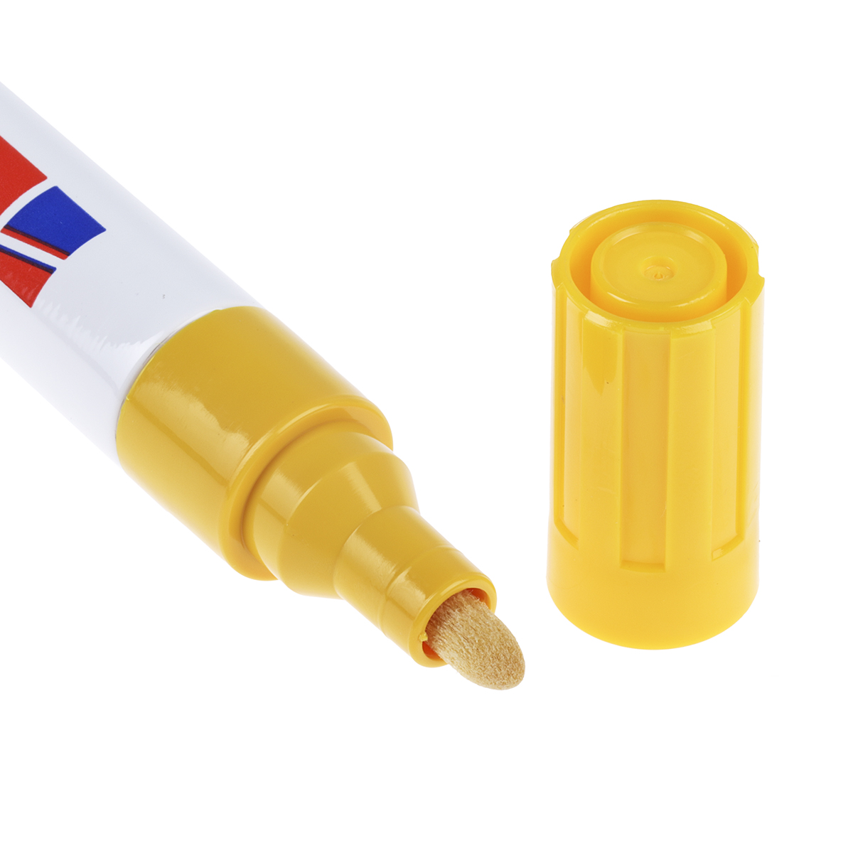 750-005 Edding Yellow 4 mm Paint Marker Pen for use with Plastic, Wood, Metal, Glass