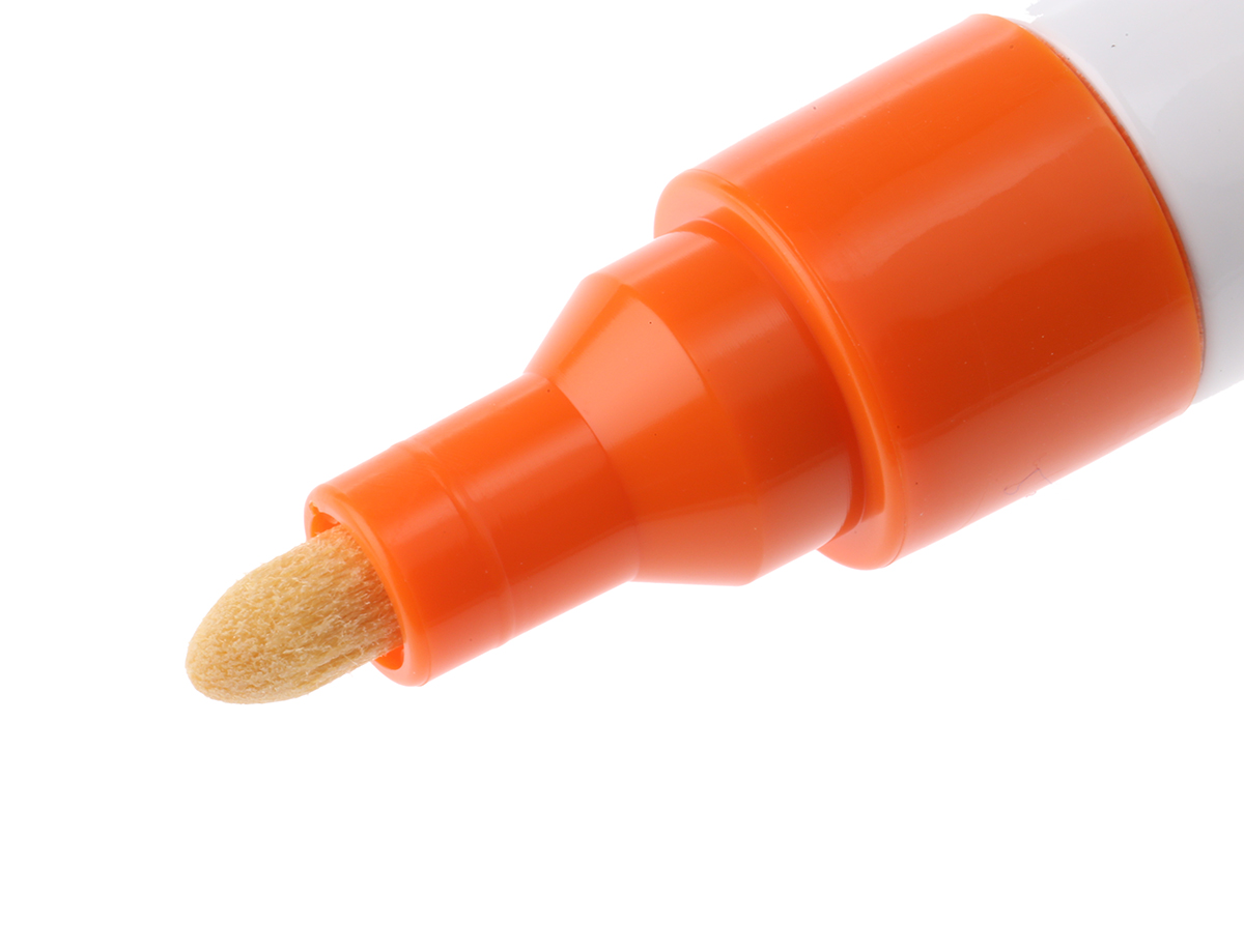 750-006 Edding Orange 4 mm Paint Marker Pen for use with Plastic, Wood, Glass, Metal
