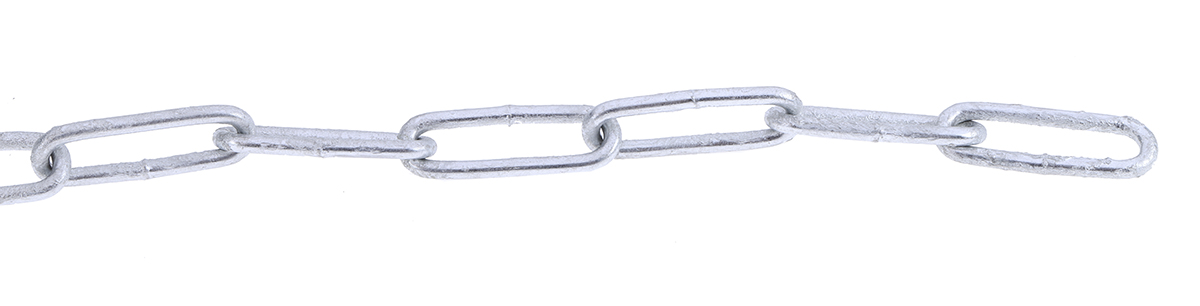 750-395 RS PRO Galvanised Steel Chain, 10 m Length, 24 mm Length 30 kg