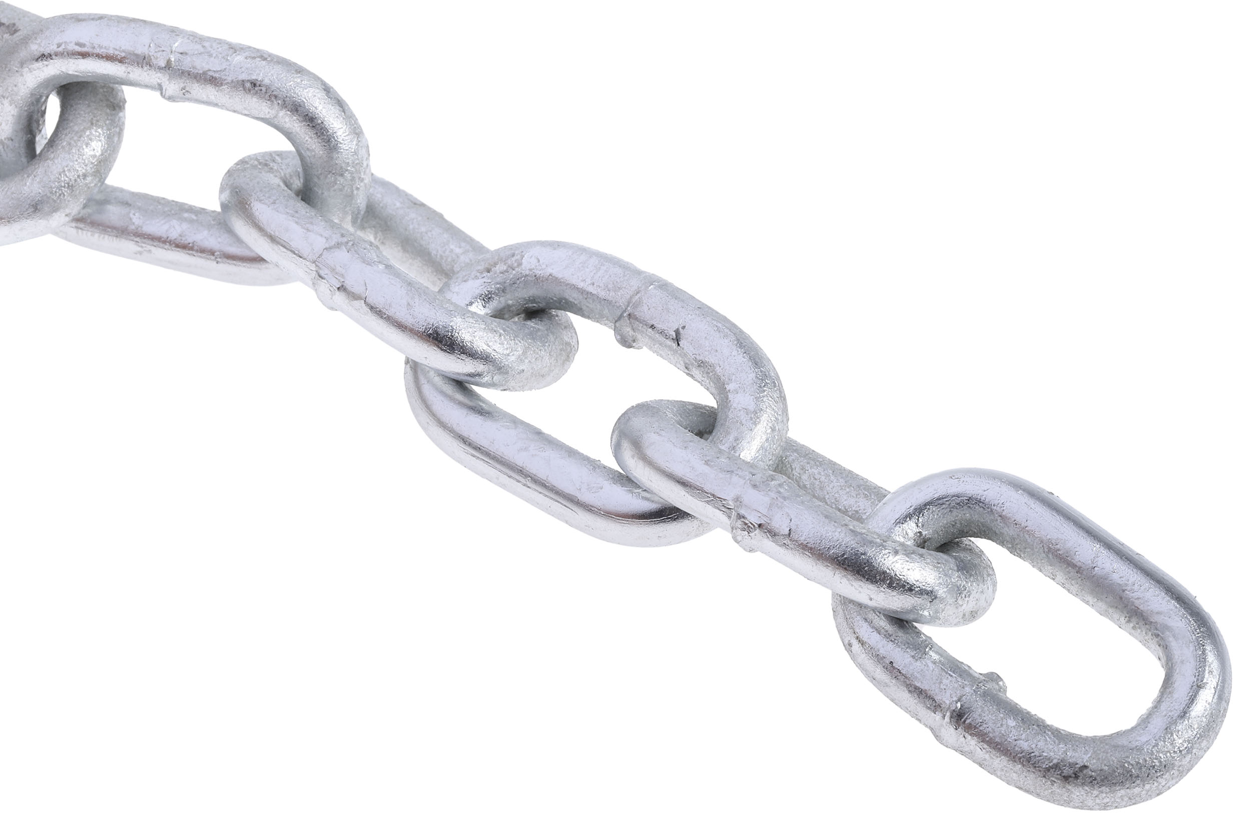 RS PRO Galvanised Steel Chain, 10 m Length, 25 mm Length 145 kg
