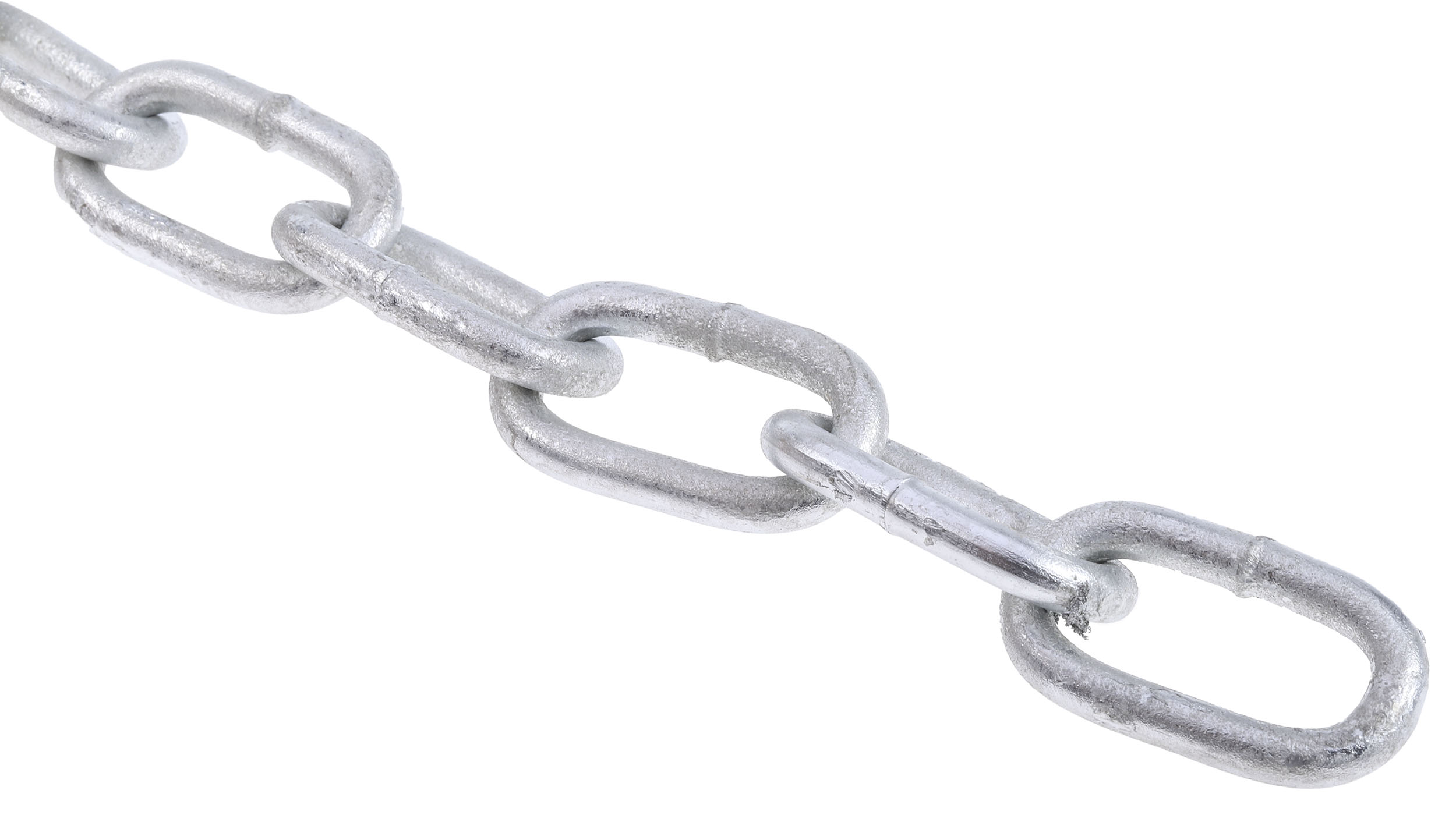 RS PRO Galvanised Steel Chain, 10 m Length, 38 mm Length 200 kg