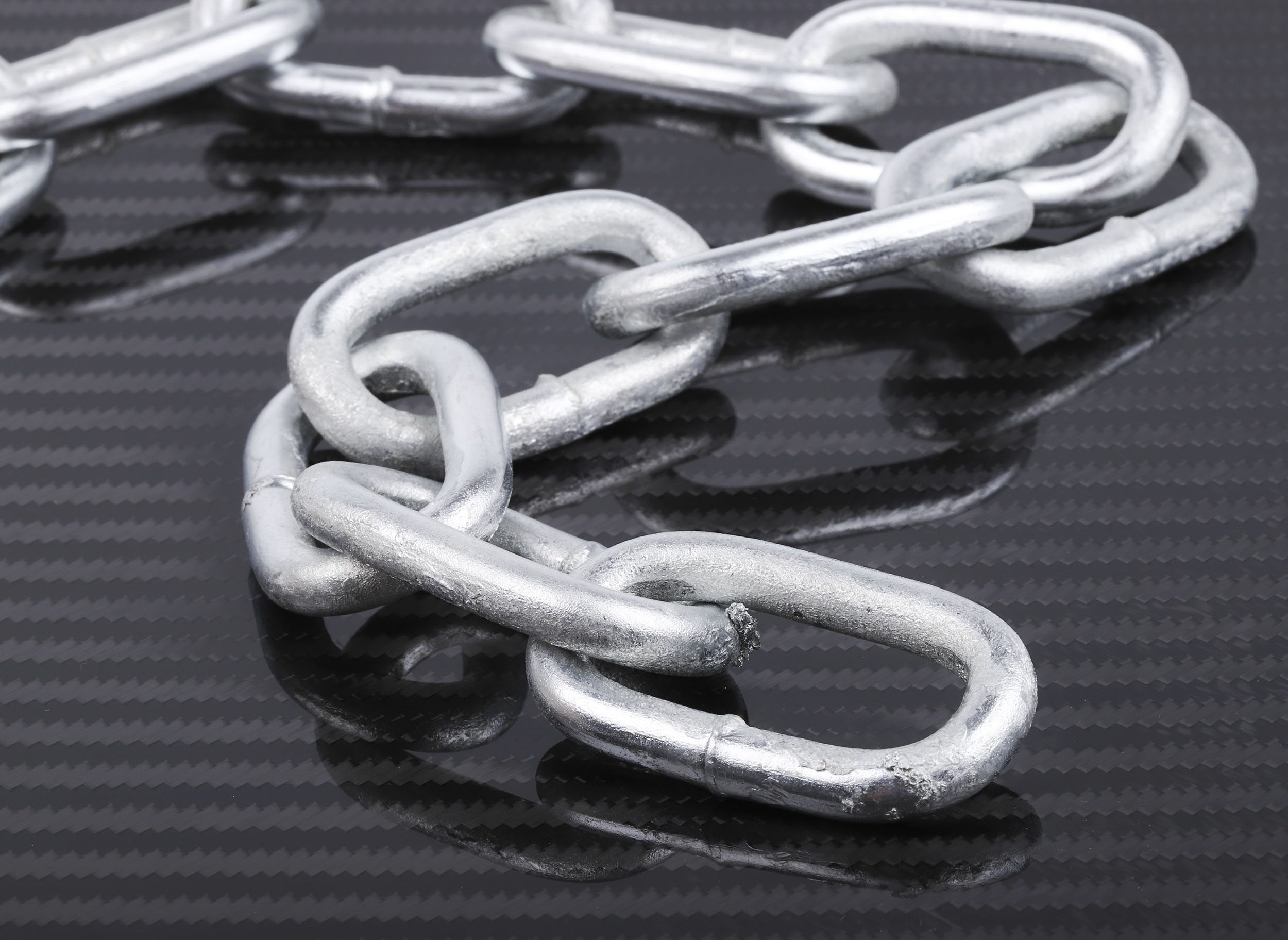 750-480 RS PRO Galvanised Steel Chain, 10 m Length, 38 mm Length 200 kg