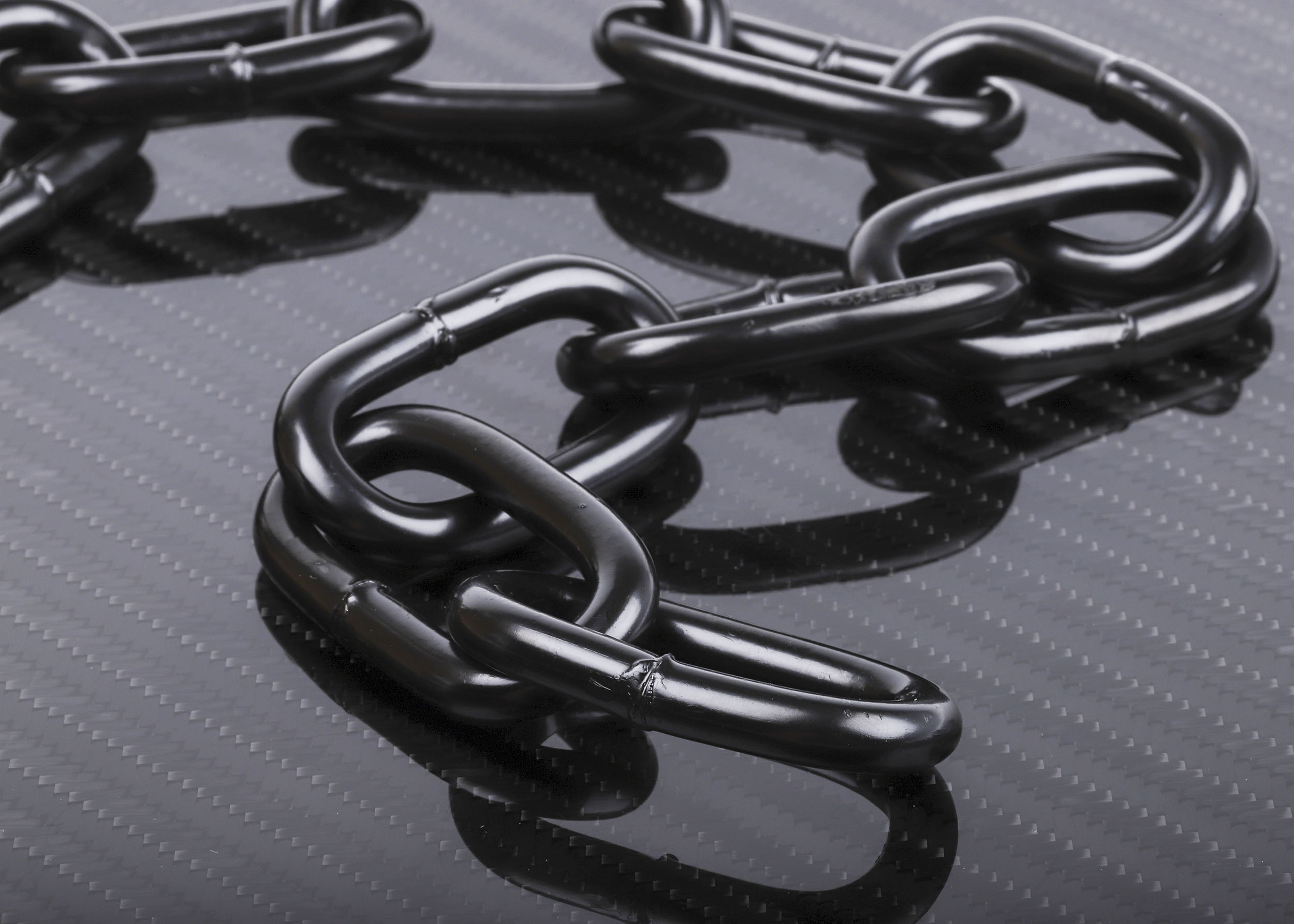 750-569 RS PRO Japanned Steel Chain, 10 m Length, 36 mm Length 150 kg