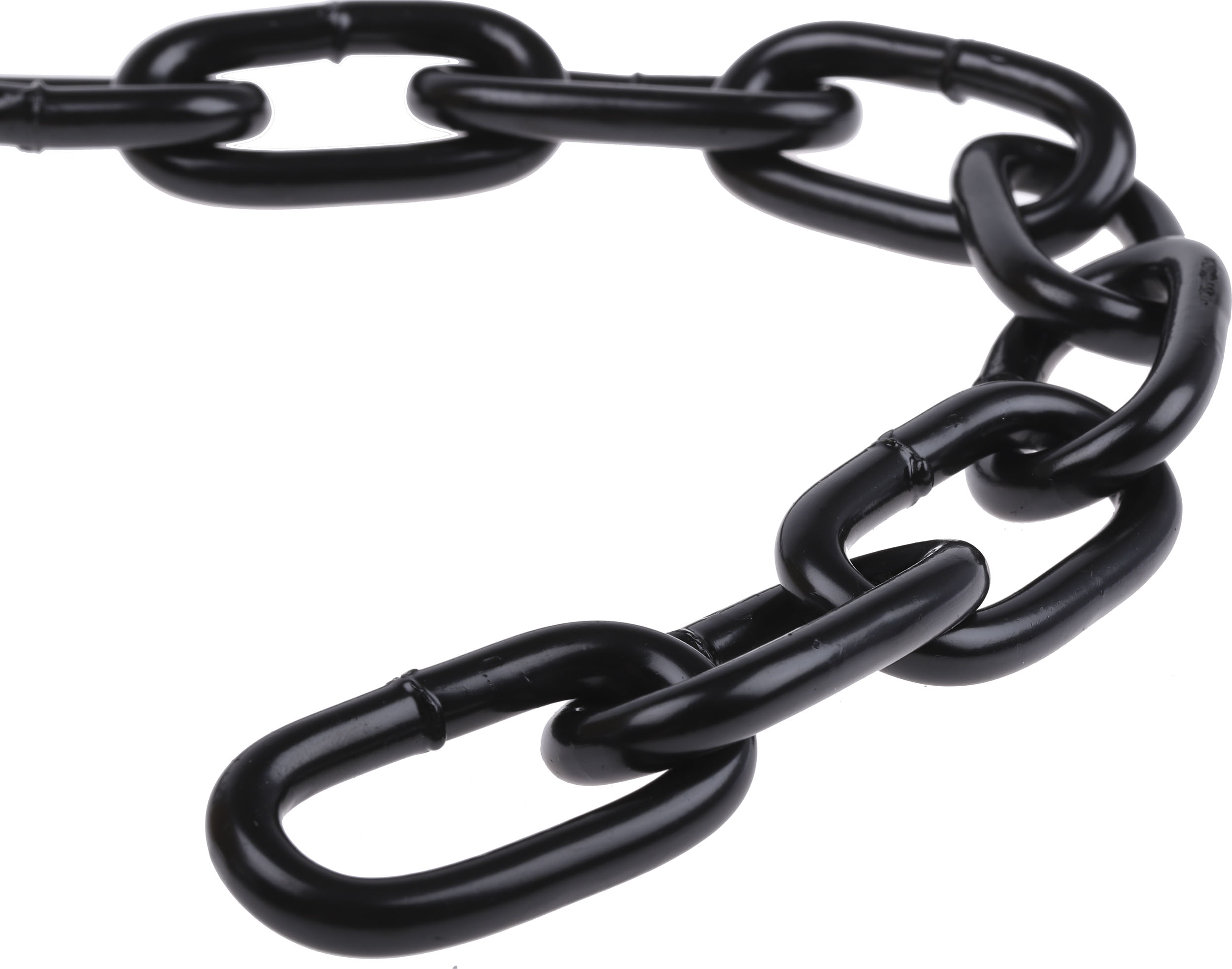 750-569 RS PRO Japanned Steel Chain, 10 m Length, 36 mm Length 150 kg